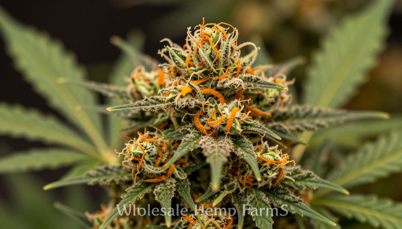 Orange Gas kentucky hemp flower